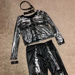 Electro punk child’s costume